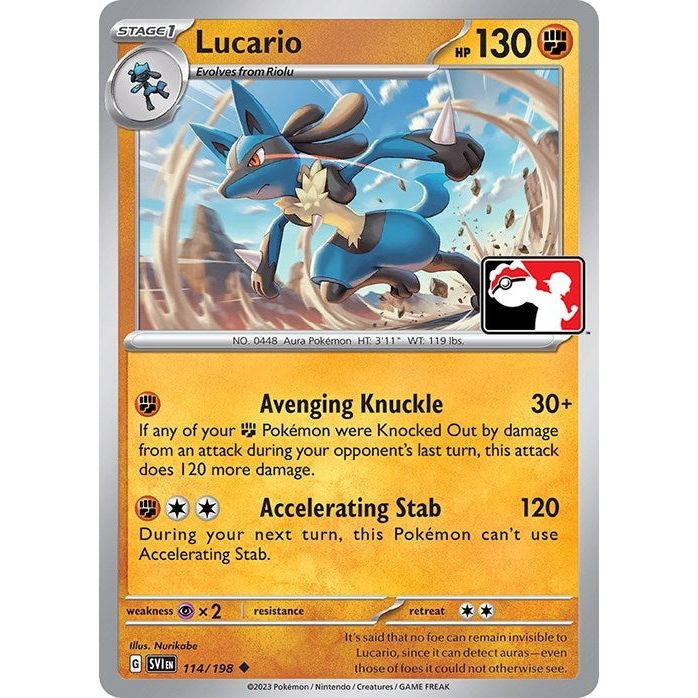 Image for Lucario (114/198) - Pokemon