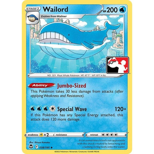 Image for Wailord (038/195) - Pokemon