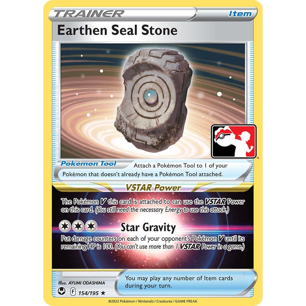 Image for Earthen Seal Stone (154/195) - Pokemon