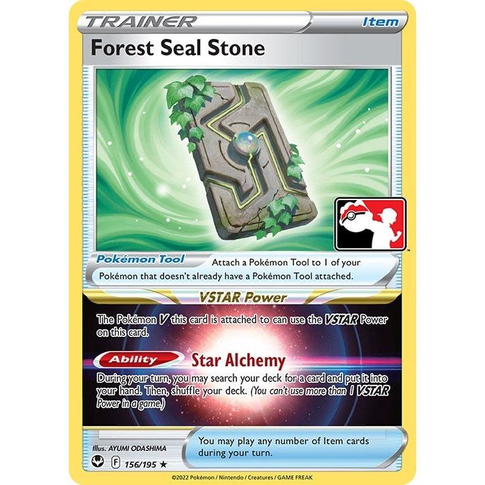 Image for Forest Seal Stone (156/195) - Pokemon