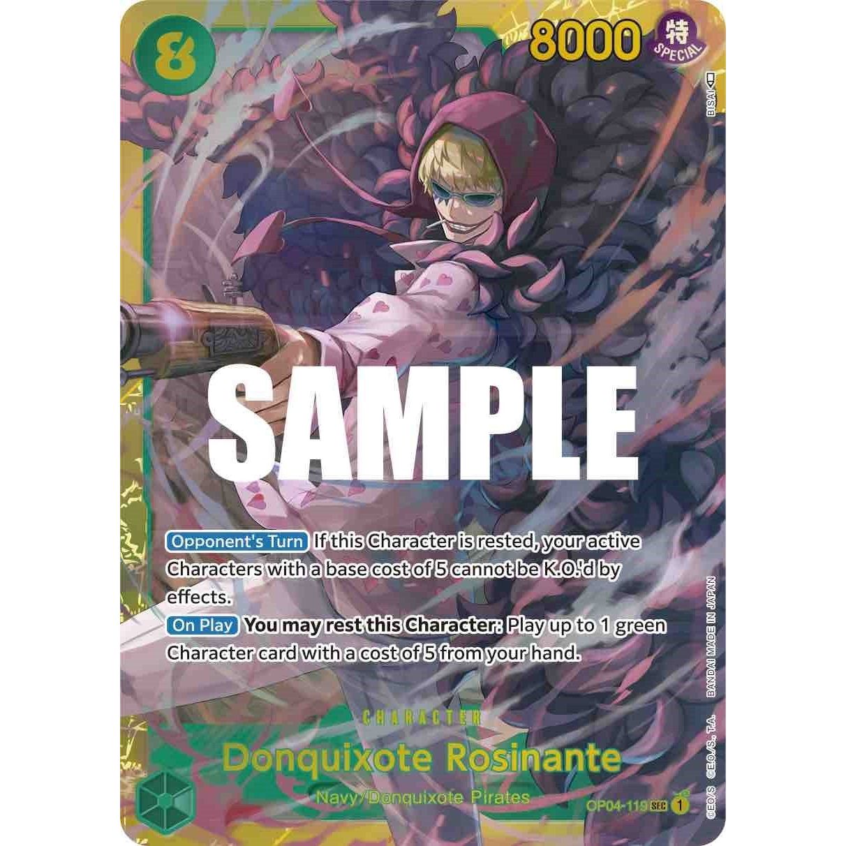 Image for Donquixote Rosinante (OP04-119) (OP04) - One Piece Card Game