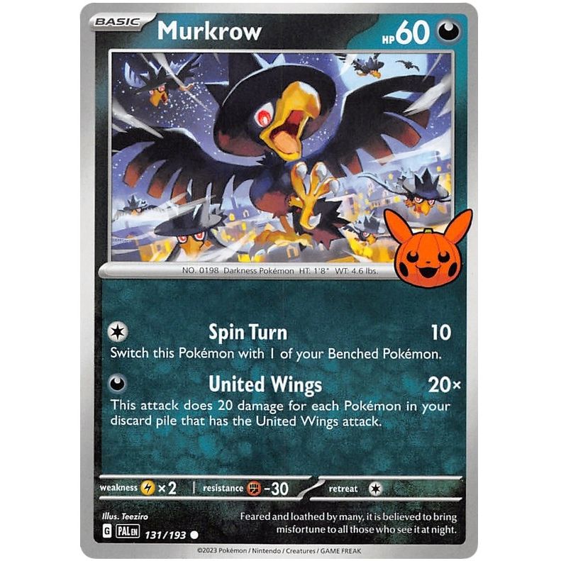 Image for Murkrow (131/193) (TTBB23) - Pokemon
