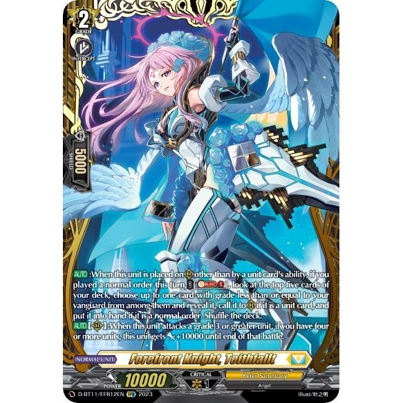 Image for Forefront Knight, Teithfallt (FFR) (D-BT11/FFR12EN) (D-BT11) - Cardfight Vanguard