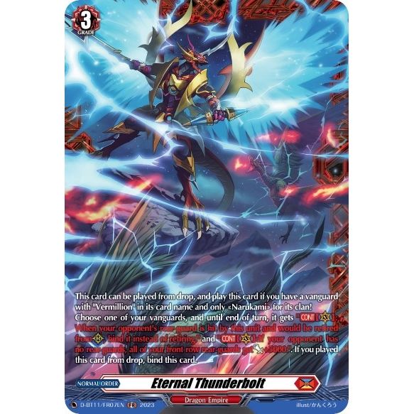 Image for Eternal Thunderbolt (FR) (D-BT11/FR07EN) (D-BT11) - Cardfight Vanguard