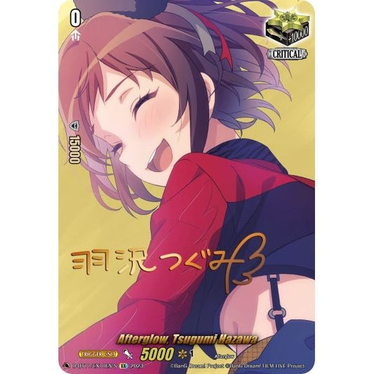 Image for Afterglow, Tsugumi Hazawa (Signature) (D-BT11/EX10EN-S) (D-BT11) - Cardfight Vanguard