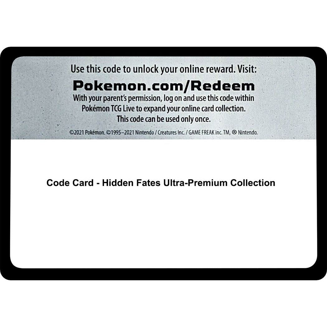 Image for Code Card - Hidden Fates Ultra-Premium Collection (HIF) - Pokemon