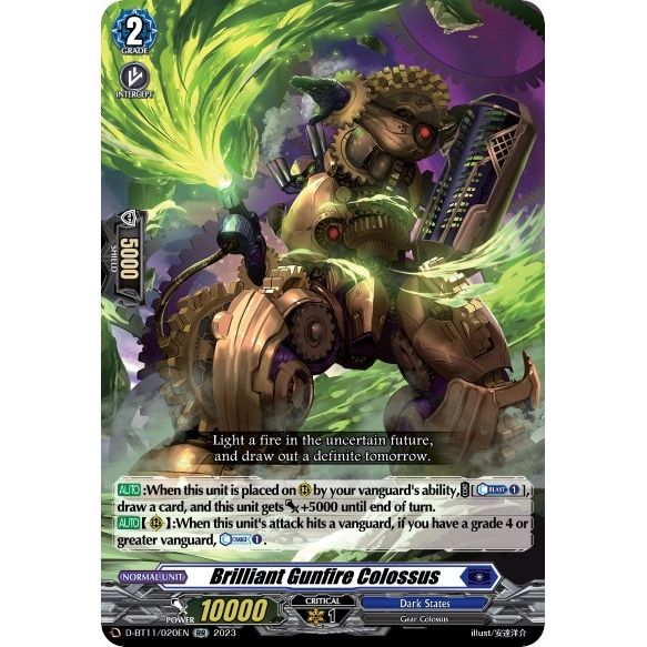 Image for Brilliant Gunfire Colossus (D-BT11/020EN) (D-BT11) - Cardfight Vanguard