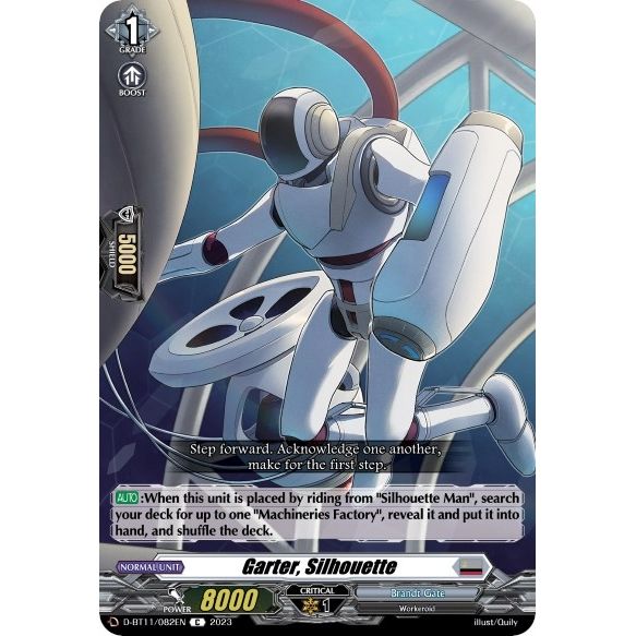 Image for Garter, Silhouette (D-BT11/082EN) (D-BT11) - Cardfight Vanguard