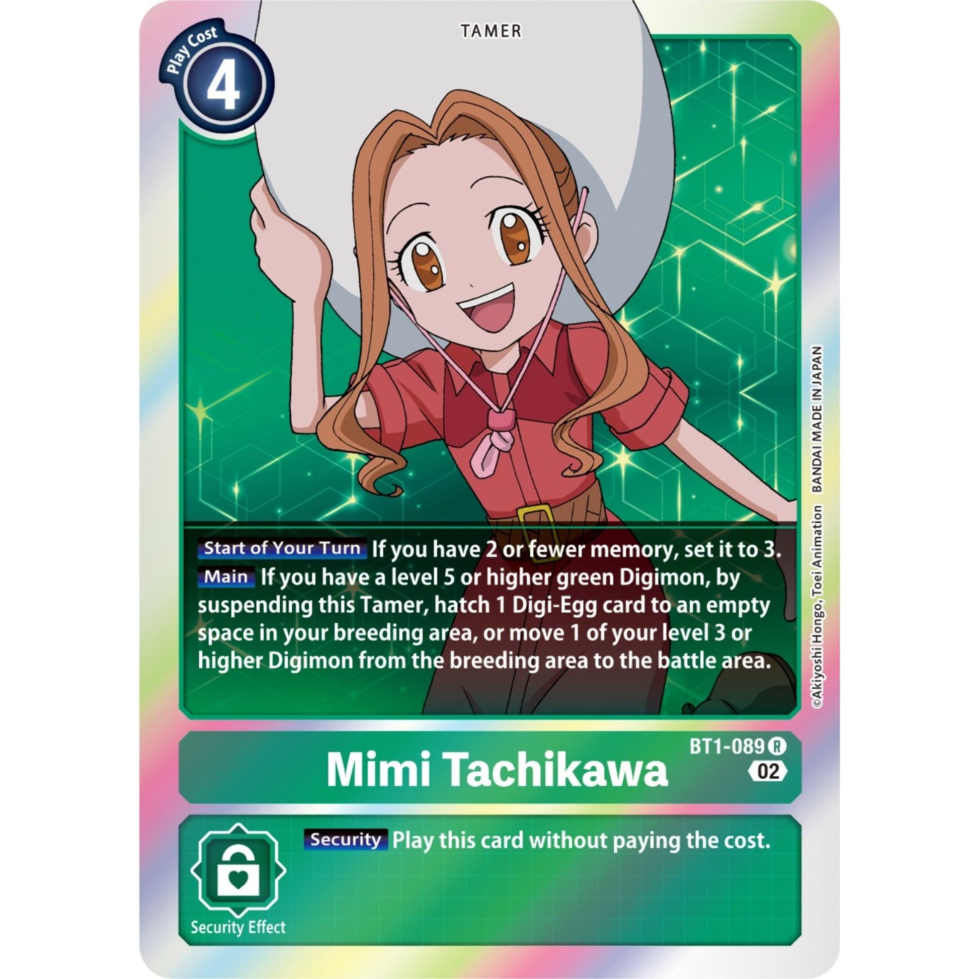 Image for Mimi Tachikawa - BT1-089 (Resurgence Booster Reprint) (BT1-089 R) (RB-01) - Digimon Card Game
