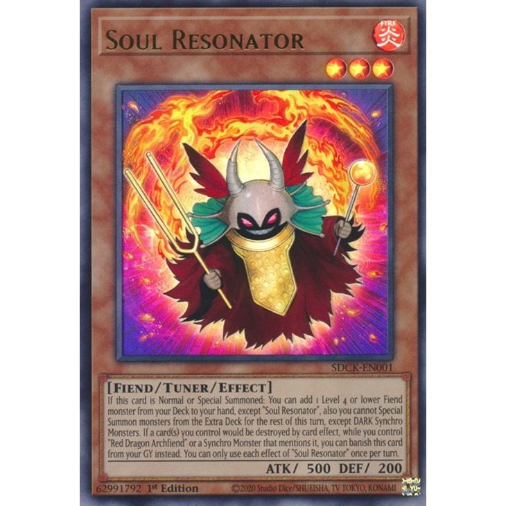 Image for Soul Resonator (SDCK-EN001) (SDCK) - YuGiOh