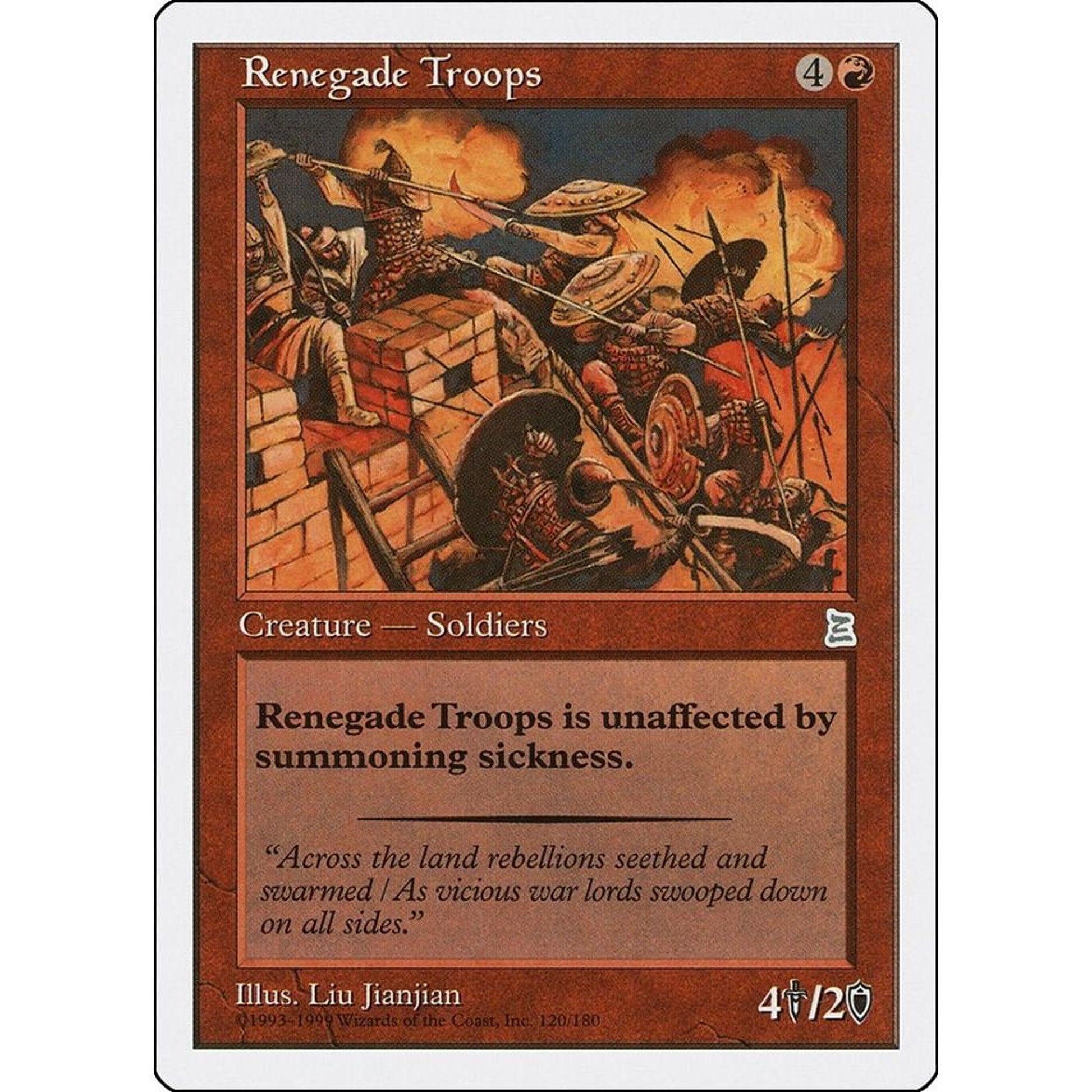 Image for Renegade Troops (120) (PTK) - Magic: The Gathering