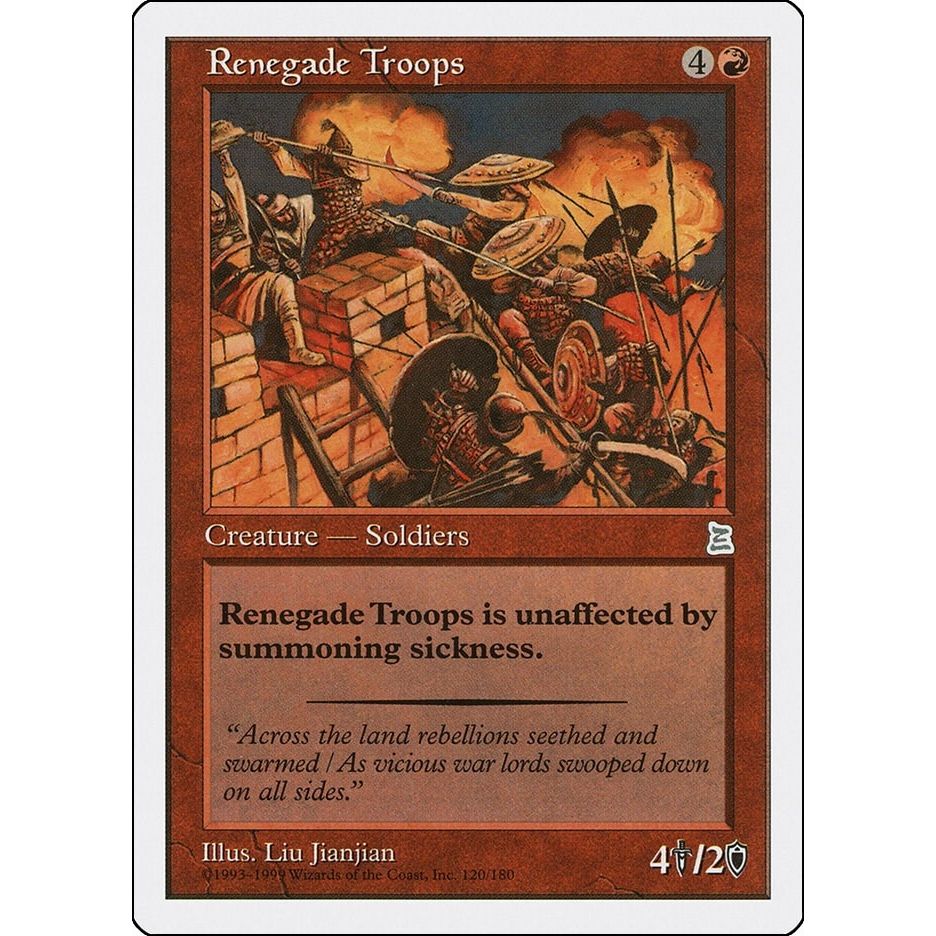 Image for Renegade Troops (120) (PTK) - Magic: The Gathering