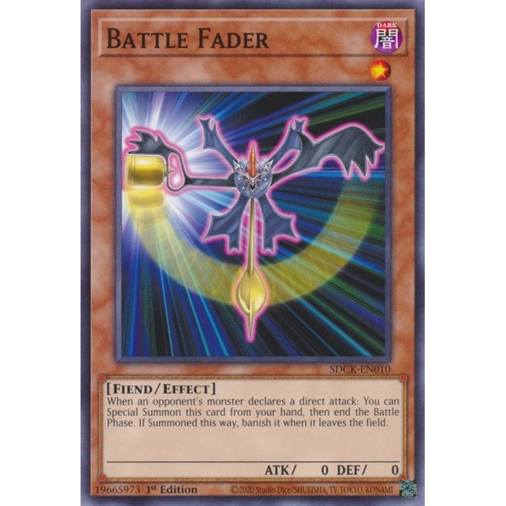 Image for Battle Fader (SDCK-EN010) (SDCK) - YuGiOh