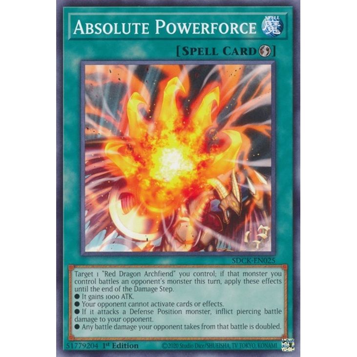 Image for Absolute Powerforce (SDCK-EN025) (SDCK) - YuGiOh