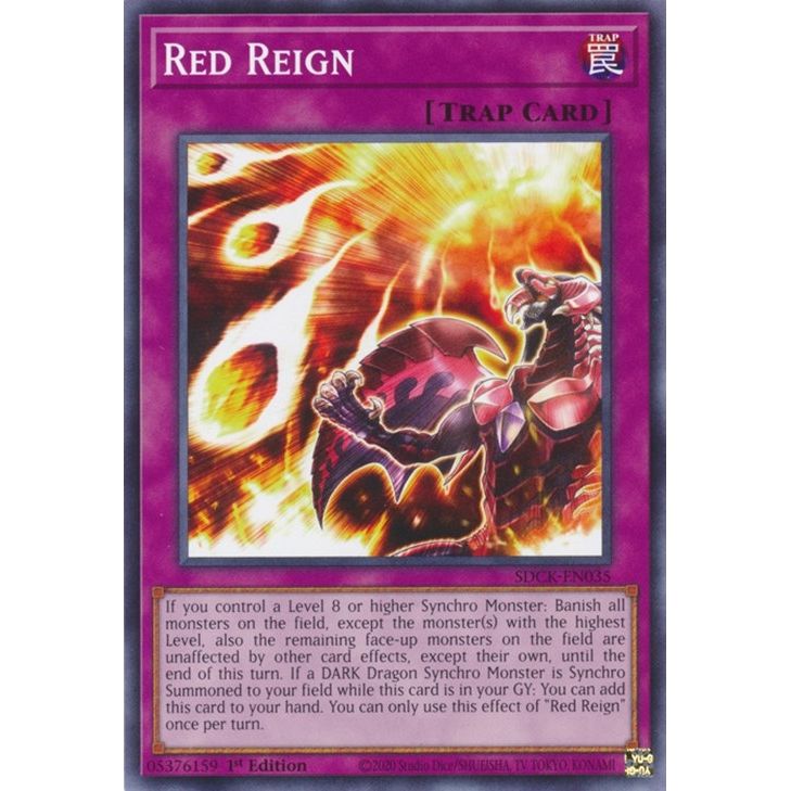 Image for Red Reign (SDCK-EN035) (SDCK) - YuGiOh
