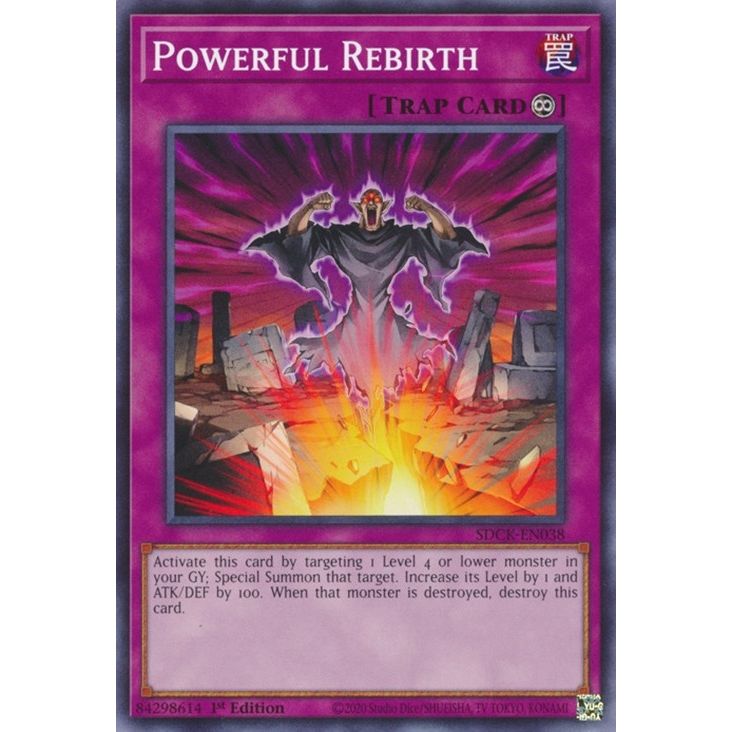 Image for Powerful Rebirth (SDCK-EN038) (SDCK) - YuGiOh