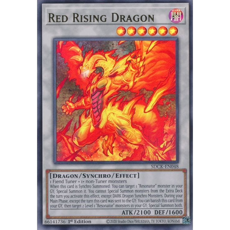 Image for Red Rising Dragon (SDCK-EN048) (SDCK) - YuGiOh