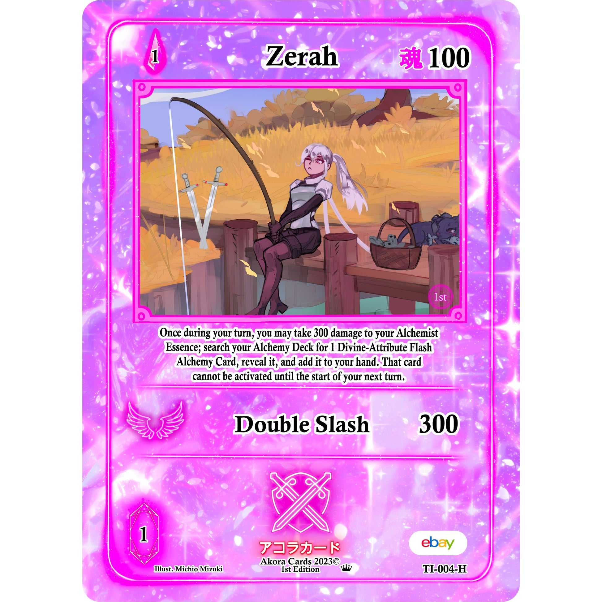 Image for Zerah (Holo) (TI-004-H) (TIE1E) - Akora TCG