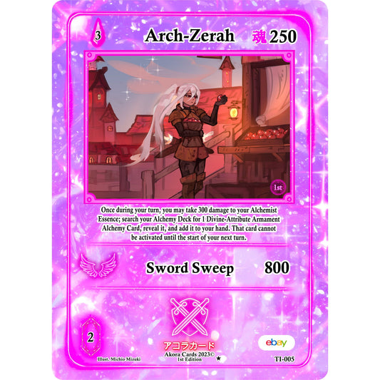Image for Arch-Zerah (TI-005) (TIE1E) - Akora TCG