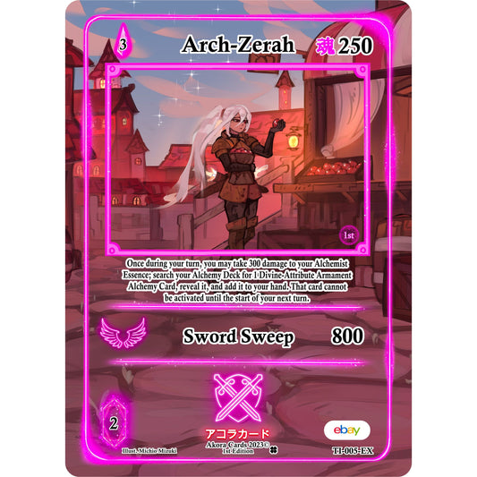 Image for Arch-Zerah (Extended Art) (TI-005-EX) (TIE1E) - Akora TCG