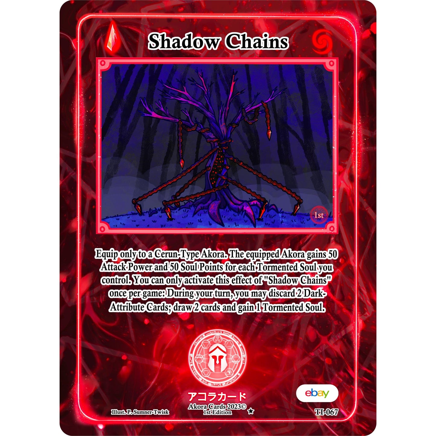 Image for Shadow Chains (TI-067) (TIE1E) - Akora TCG