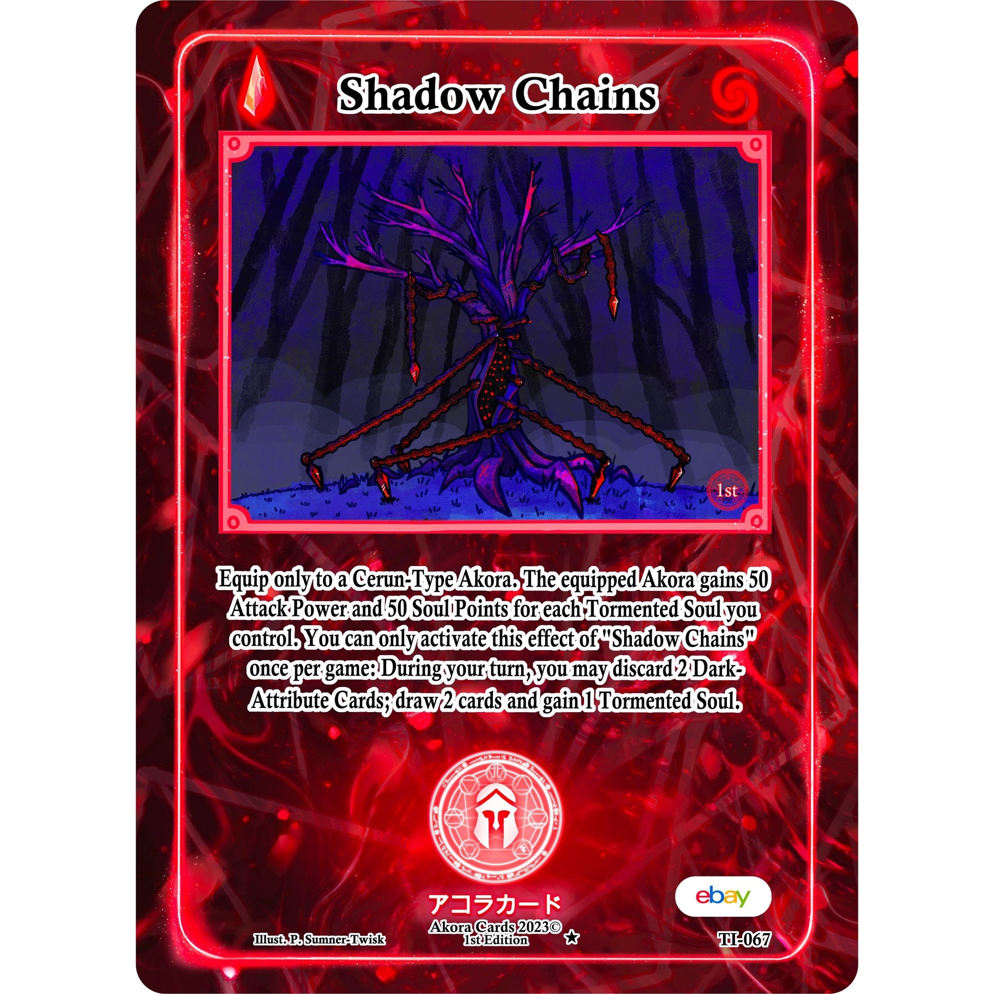 Image for Shadow Chains (TI-067) (TIE1E) - Akora TCG