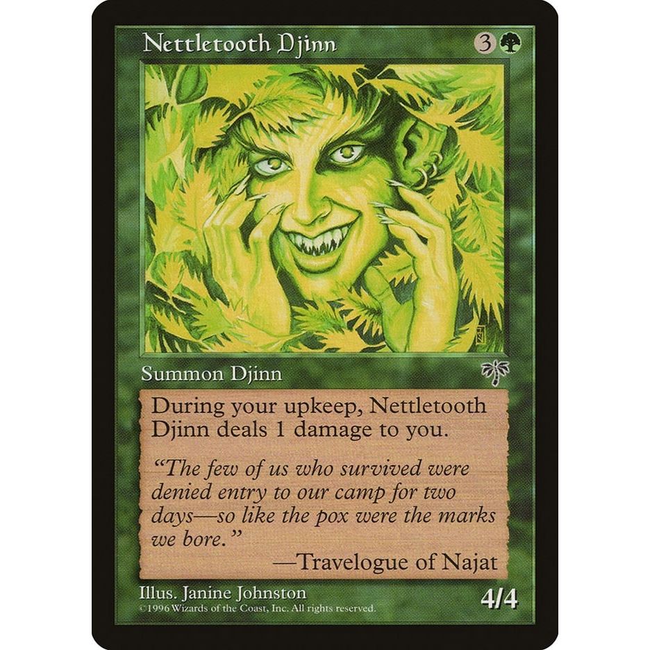 Image for Nettletooth Djinn (MIR) - Magic: The Gathering