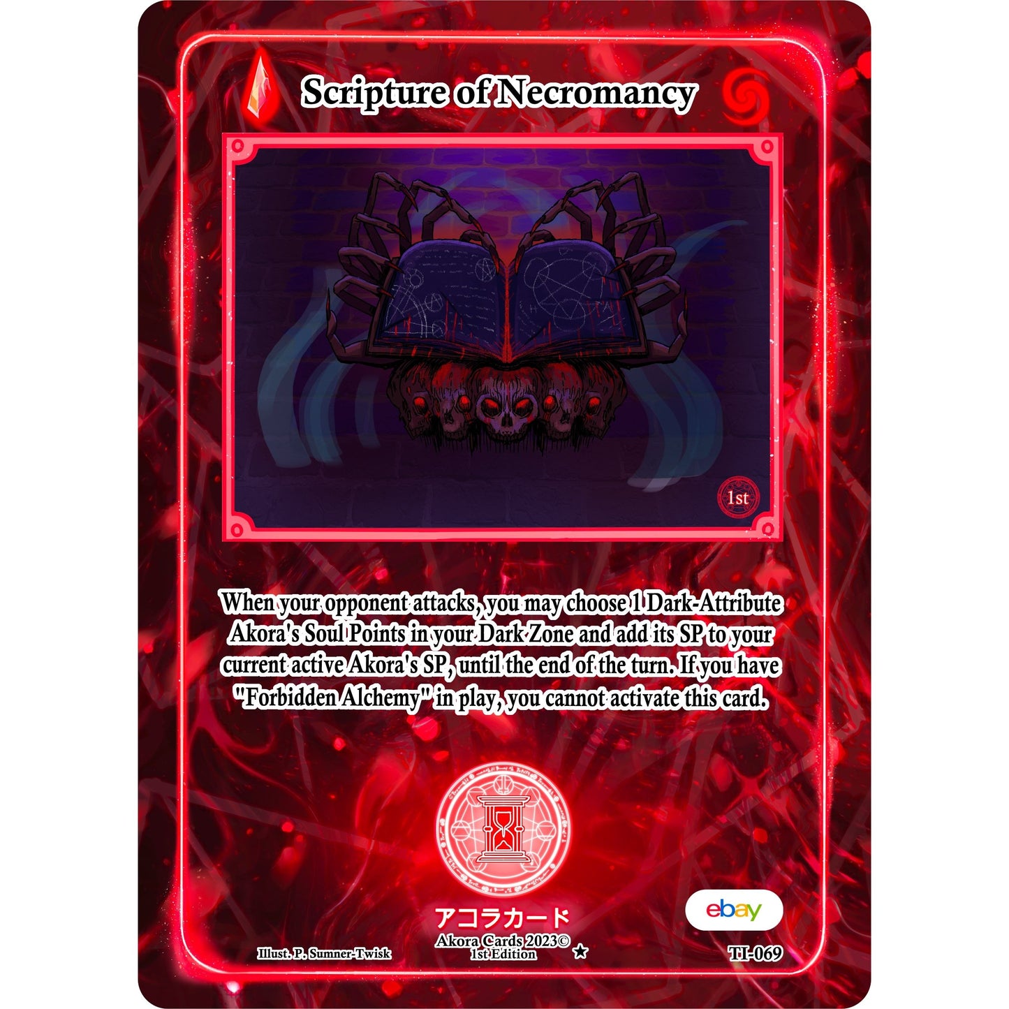 Image for Scripture of Necromancy (TI-069) (TIE1E) - Akora TCG