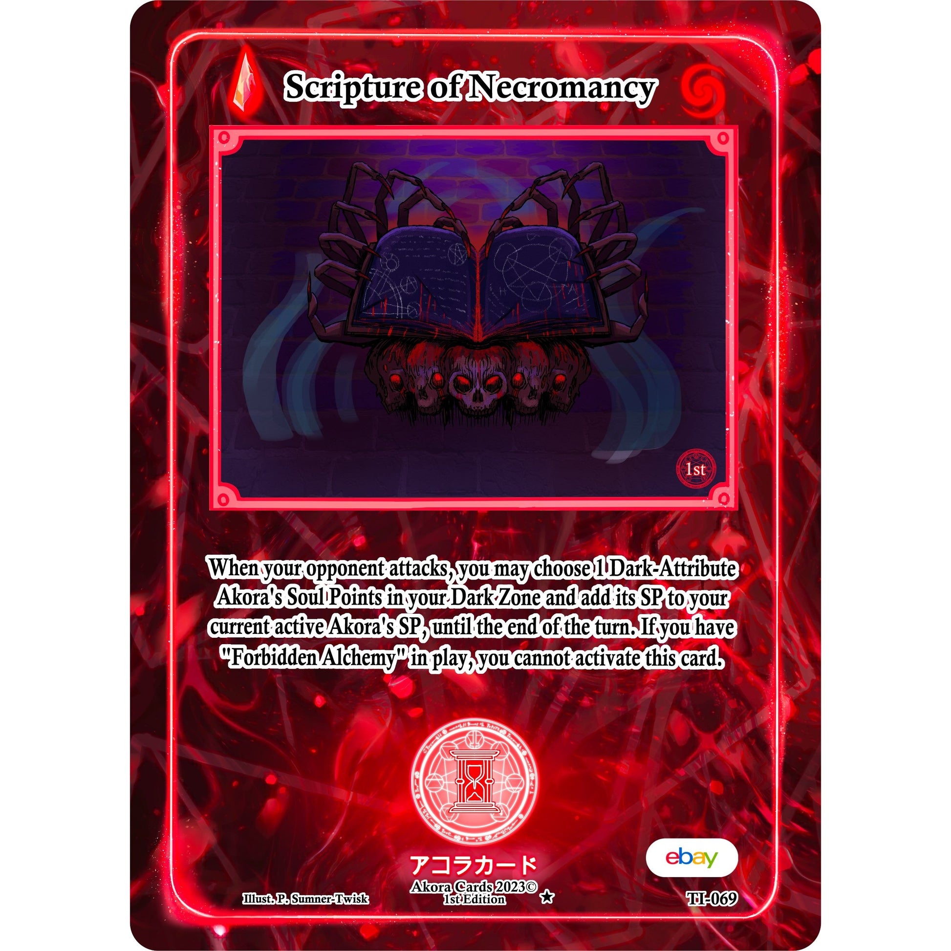Image for Scripture of Necromancy (TI-069) (TIE1E) - Akora TCG
