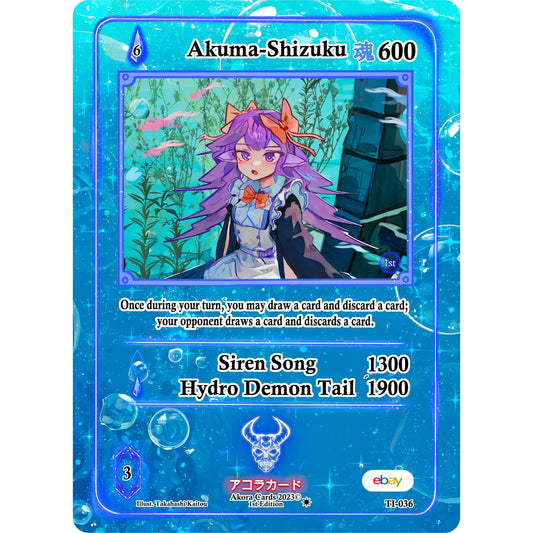 Image for Akuma-Shizuku (TI-036) (TIE1E) - Akora TCG
