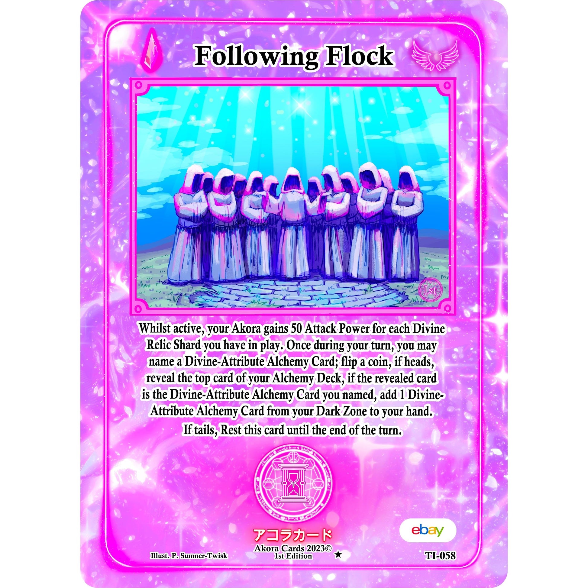 Image for Following Flock (TI-058) (TIE1E) - Akora TCG