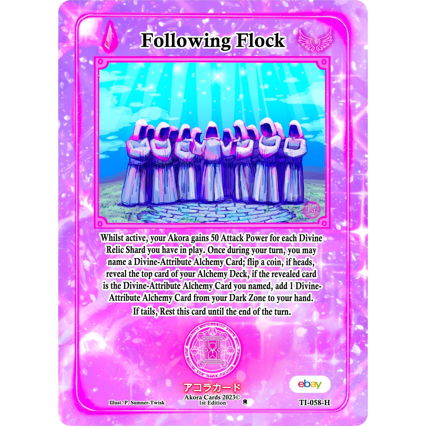 Image for Following Flock (Holo) (TI-058-H) (TIE1E) - Akora TCG