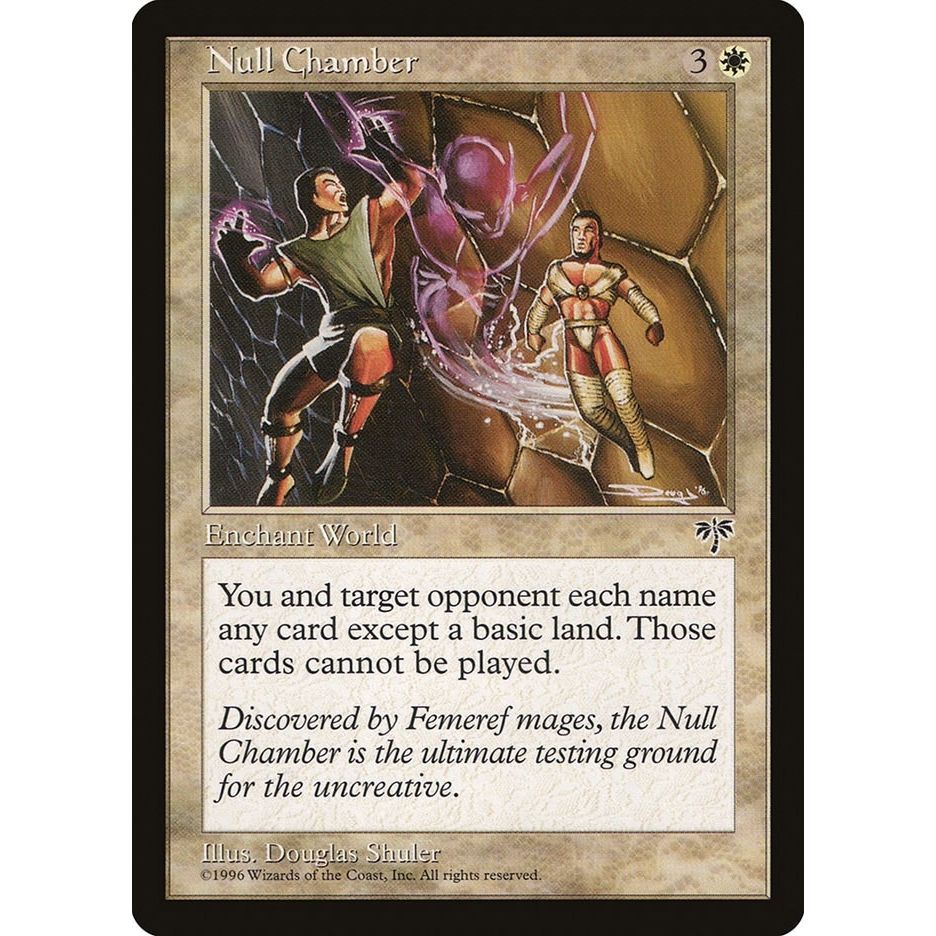 Image for Null Chamber (MIR) - Magic: The Gathering