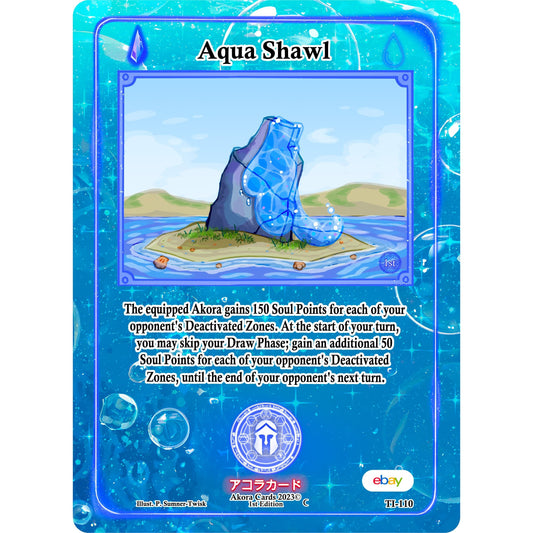 Image for Aqua Shawl (TI-110) (TIE1E) - Akora TCG