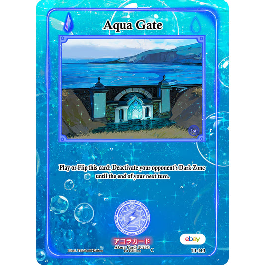 Image for Aqua Gate (TI-113) (TIE1E) - Akora TCG