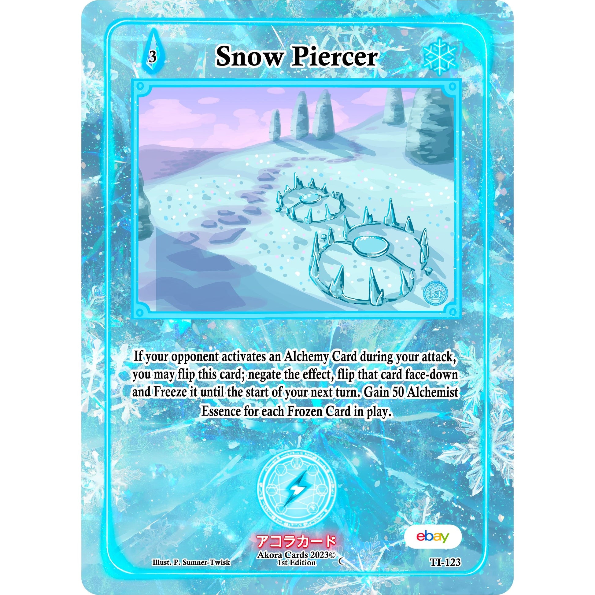 Image for Snow Piercer (TI-123) (TIE1E) - Akora TCG
