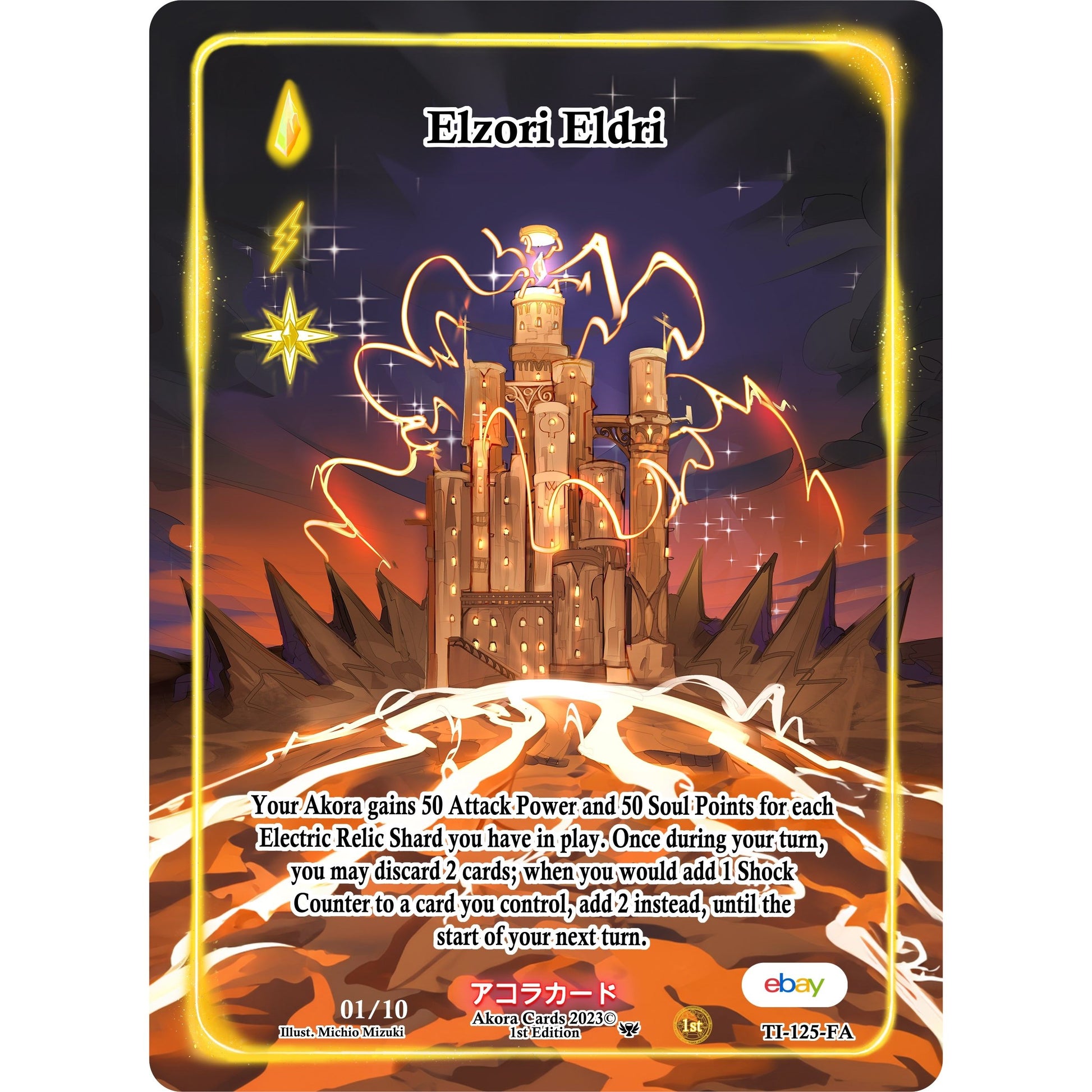 Image for Elzori Eldri (Full Art) (Serial Numbered) (TI-125-FA) (TIE1E) - Akora TCG
