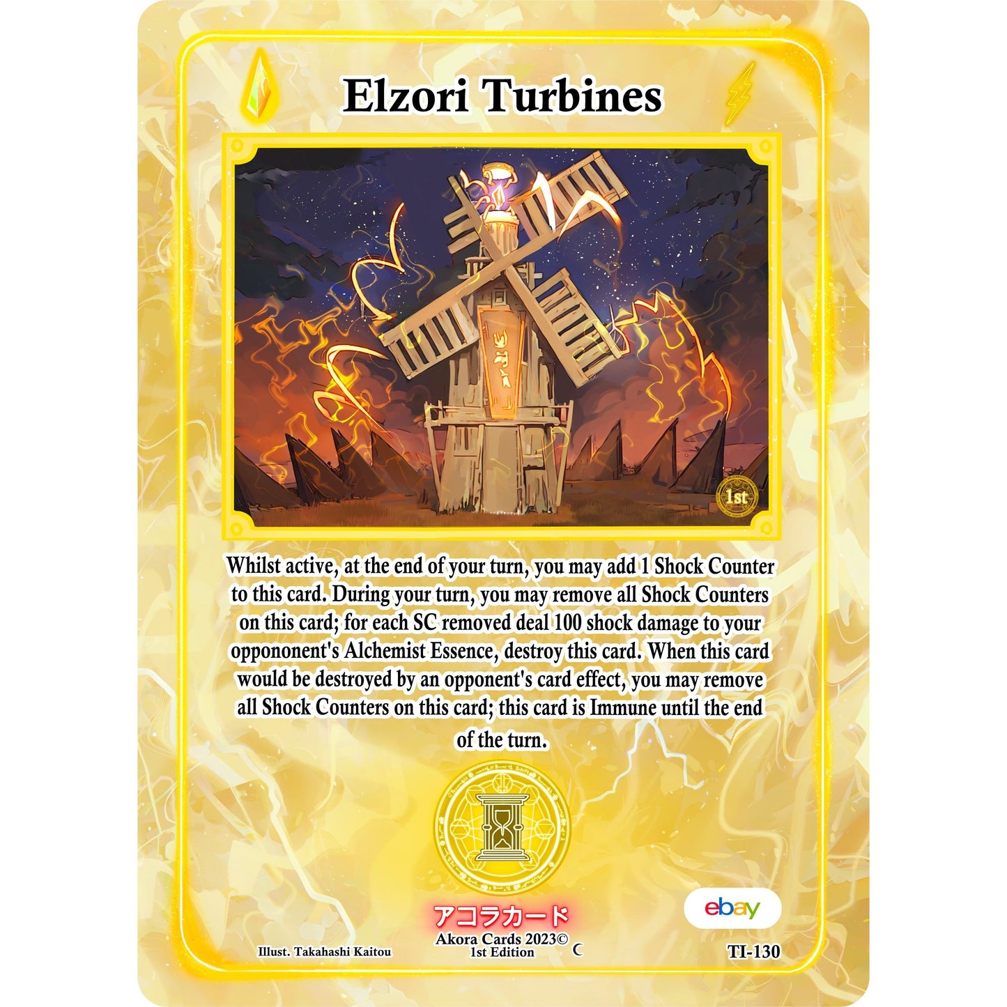 Image for Elzori Turbines (TI-130) (TIE1E) - Akora TCG