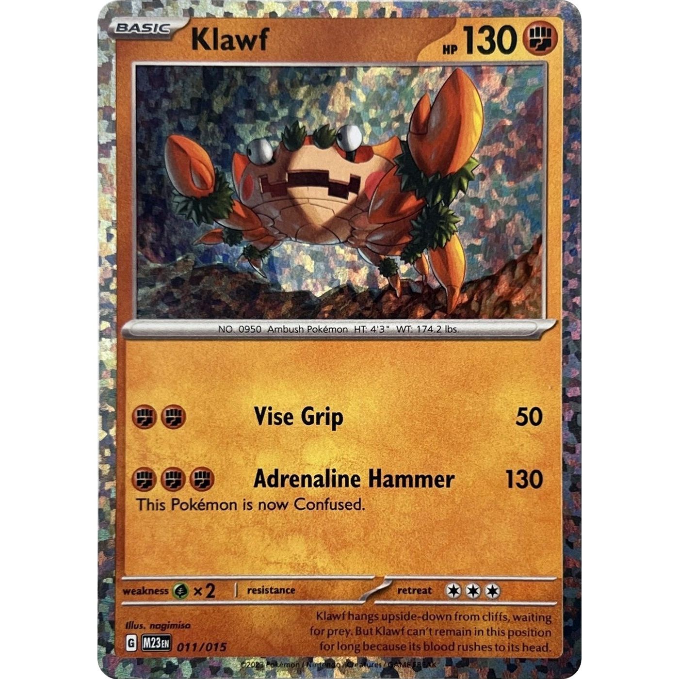 Image for Klawf (011/015) (M23) - Pokemon