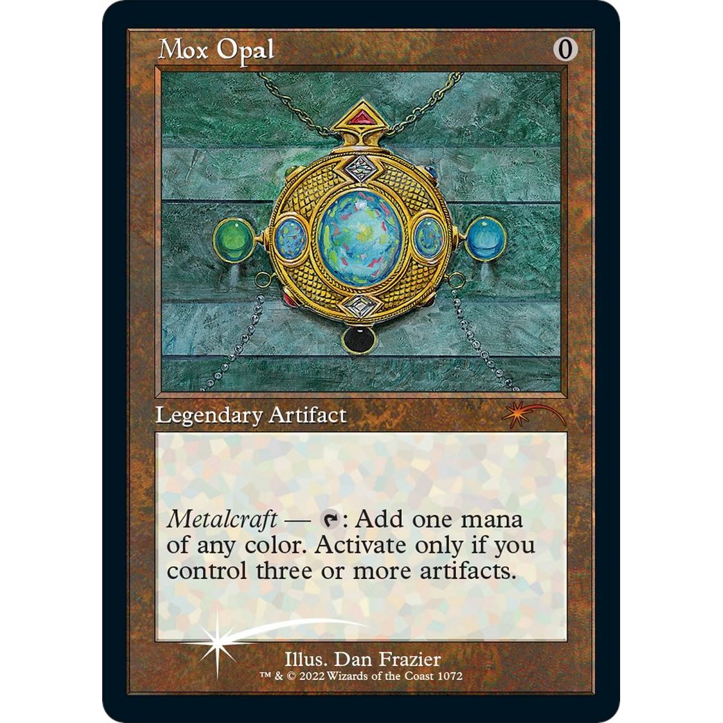 Image for Mox Opal (Retro Frame) (Foil Etched) (1072) (SLD) - Magic: The Gathering