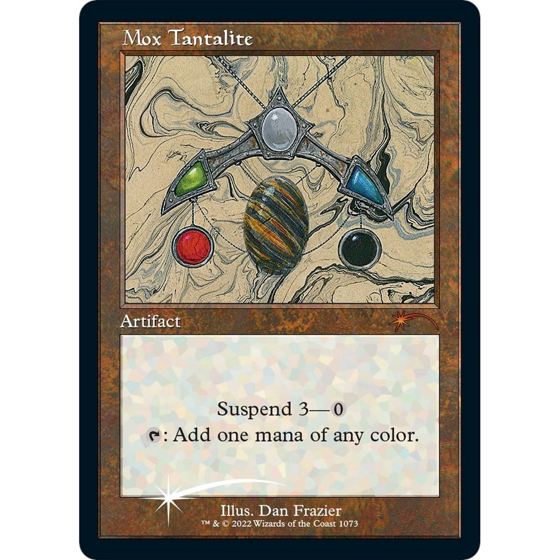 Image for Mox Tantalite (Retro Frame) (Foil Etched) (1073) (SLD) - Magic: The Gathering