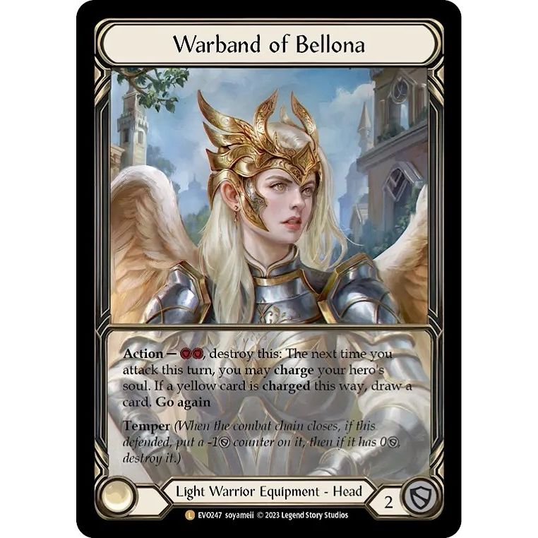 Image for Warband of Bellona (Extended Art) (EVO247) (EVO) - Flesh and Blood TCG