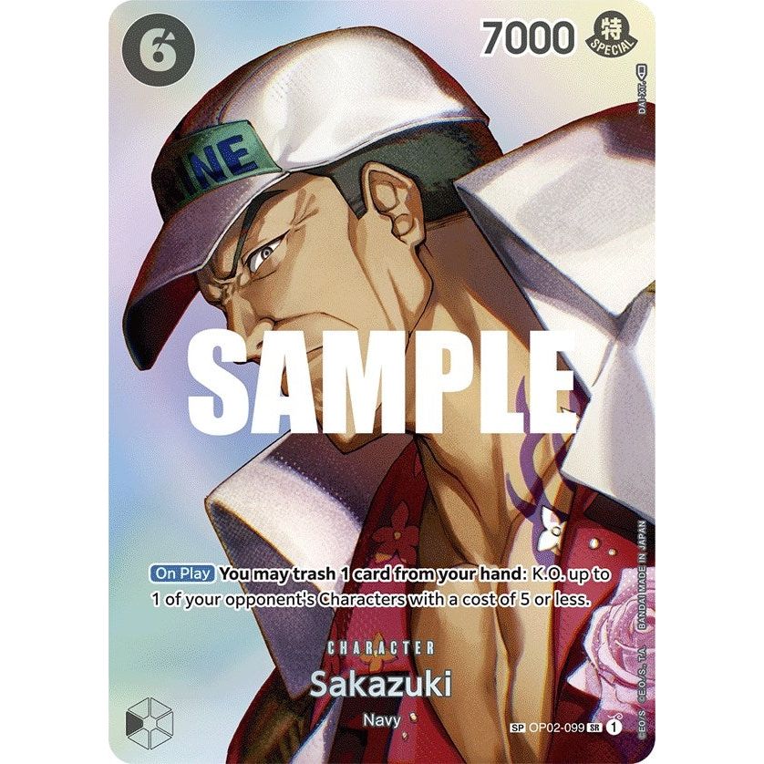 Image for Sakazuki (SP) (OP02-099) (OP04) - One Piece Card Game