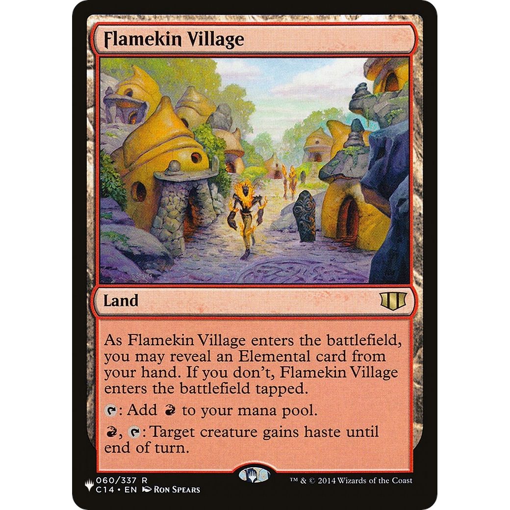 Image for Flamekin Village (C14) (060/337) (LIST) - Magic: The Gathering