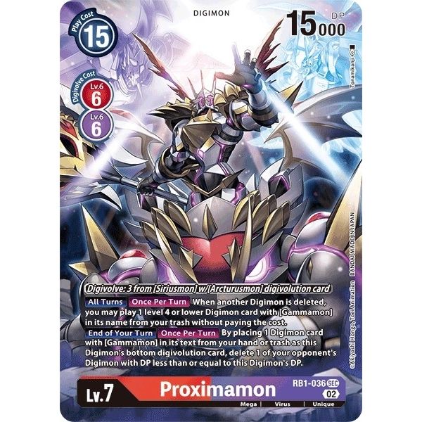 Image for Proximamon (Textured Alternate Art) (RB1-036 SEC) (RB-01) - Digimon Card Game