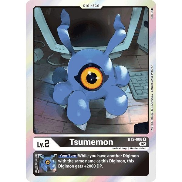 Image for Tsumemon (Resurgence Booster Reprint) (BT2-006 R) (RB-01) - Digimon Card Game