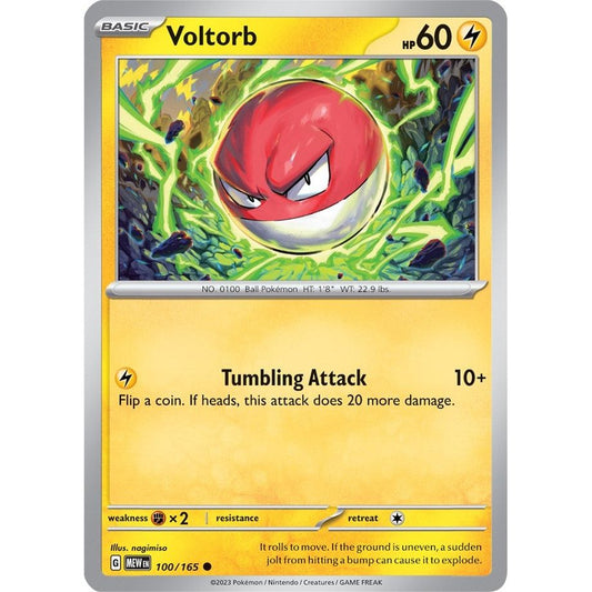 Image for Voltorb (100/165) (MEW) - Pokemon