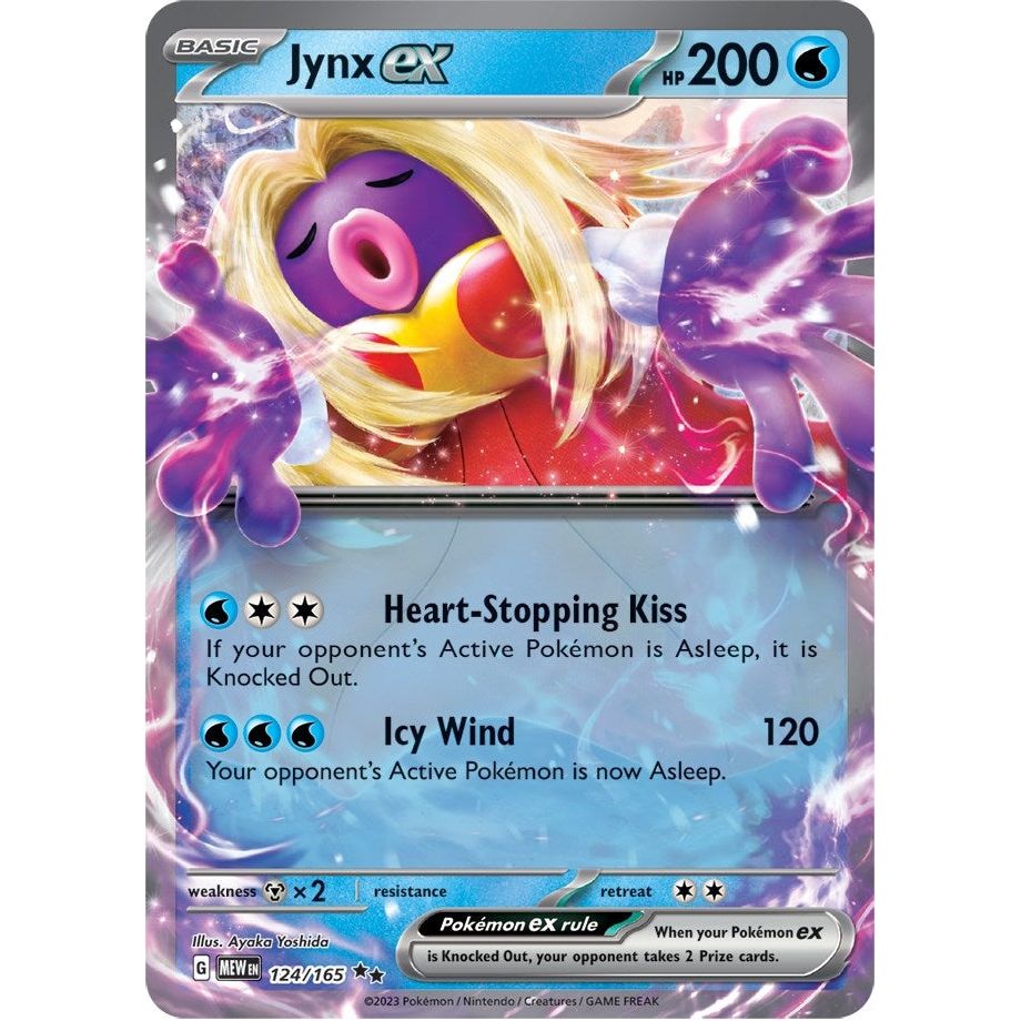 Image for Jynx ex (124/165) (MEW) - Pokemon