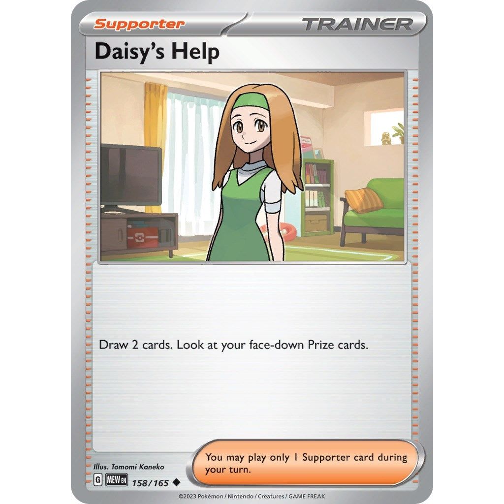 Image for Daisy's Help (158/165) (MEW) - Pokemon
