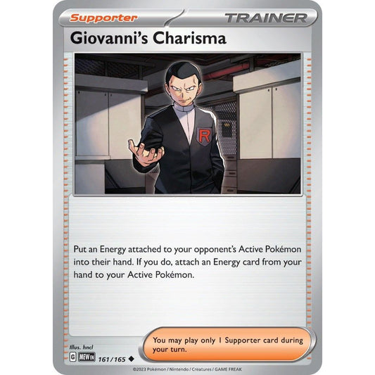 Image for Giovanni's Charisma (161/165) (MEW) - Pokemon